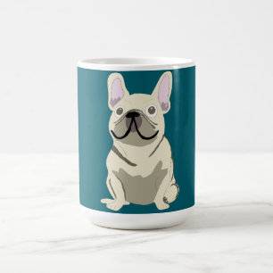 Cream French Bulldog Coffee Mug