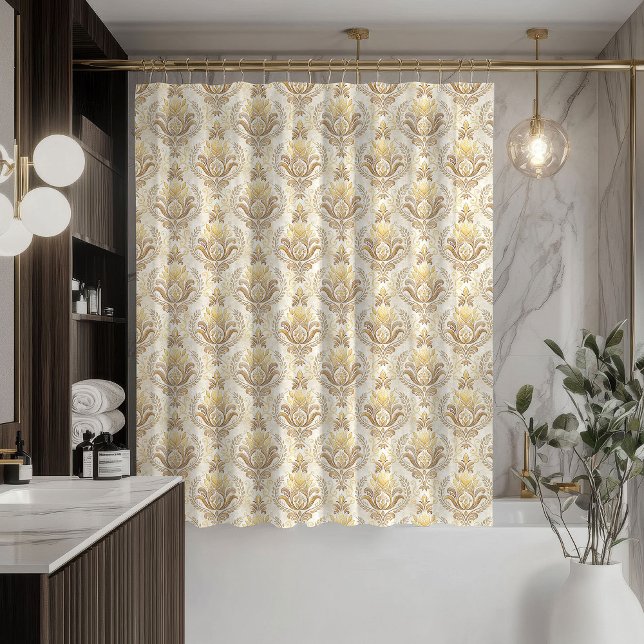 Cream Ivory Curtain Elegant Victorian Bath Style (Cream Ivory Curtain Elegant Victorian Bath Style)