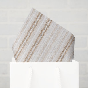 Cream Ivory Faux Lace Bridal Shower Tissue Paper