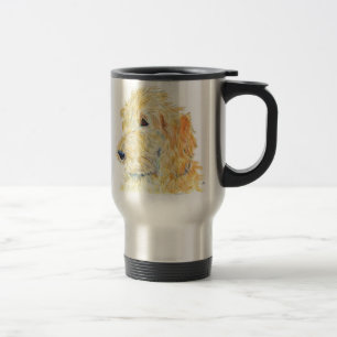 Cream Labradoodle #2 Travel Mug