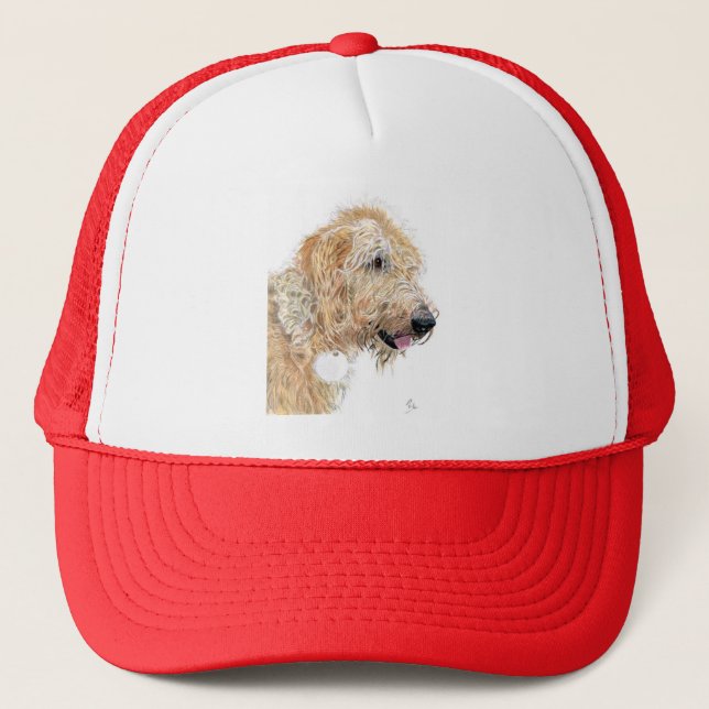 Cream Labradoodle Cap (Front)