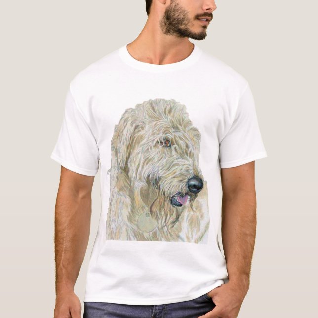 Cream Labradoodle T-shirt (Front)