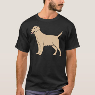 Cream Labrador Dog T-Shirt
