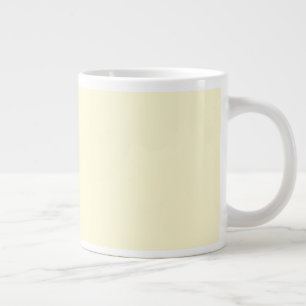 Cream Large Coffee Mug