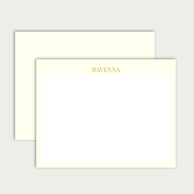 Cream Luxury Custom Serif Name Gift For Her Card (Creator Uploaded)