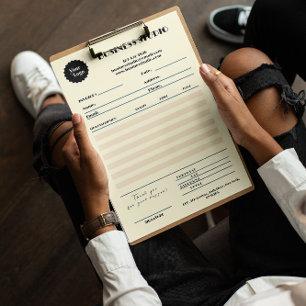 Cream Marble Invoice Sales Receipt Small Business