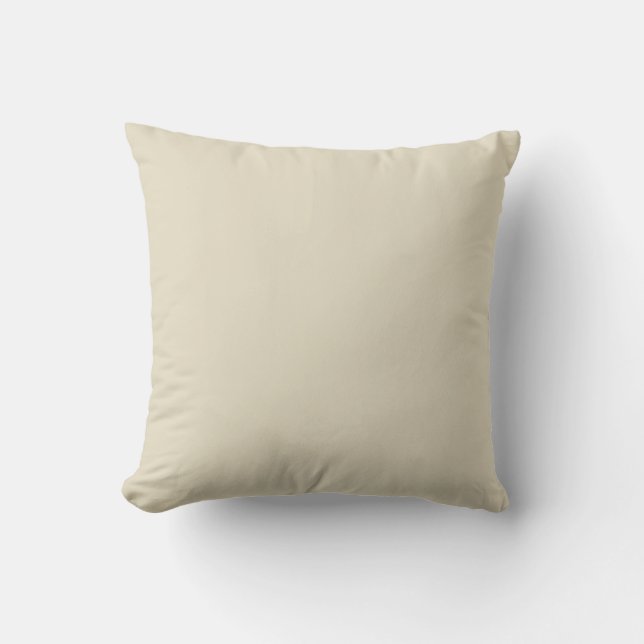 Cream Mist Christmas Harmony Pillow (Front)