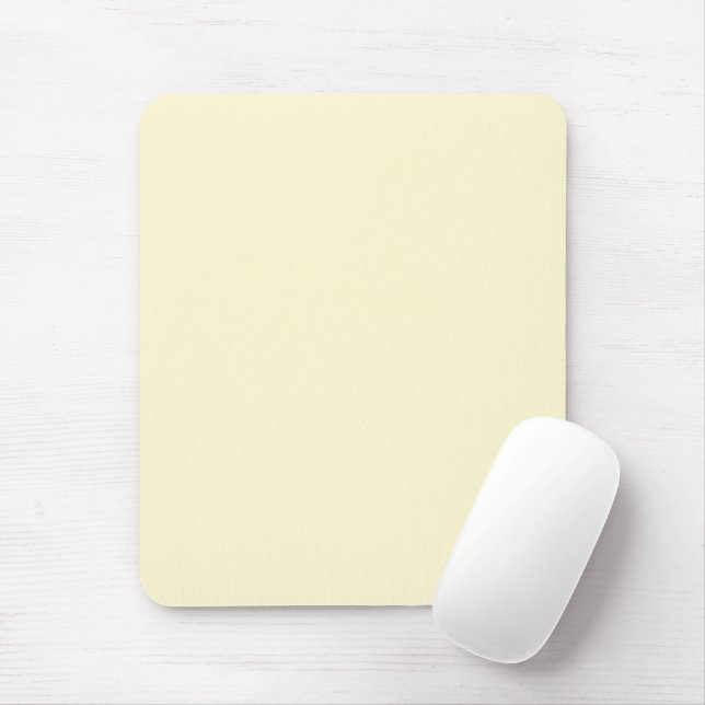 Cream Mouse Mat (With Mouse)
