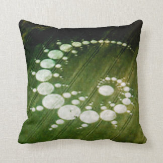 Cream Of The Crop Circle Throw Pillow