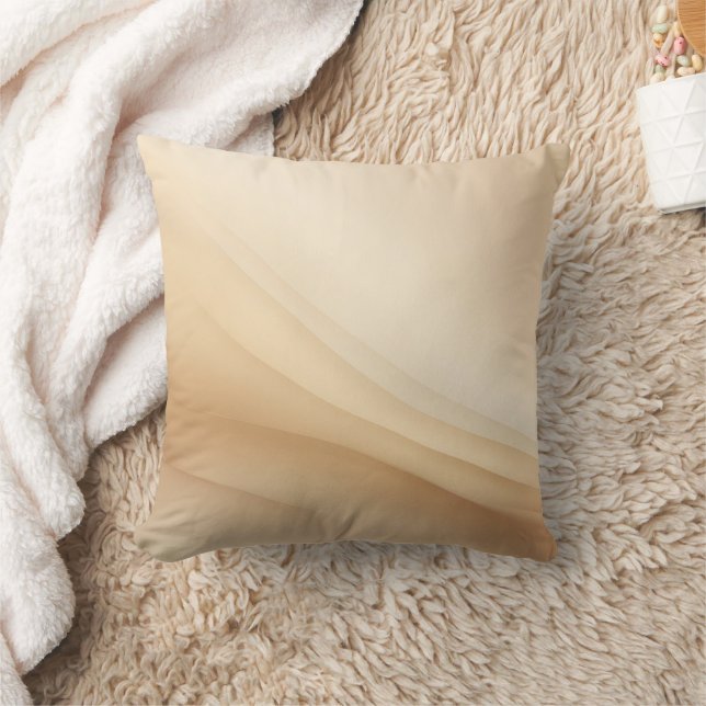 Cream on Cream AI art  Cushion (Blanket)