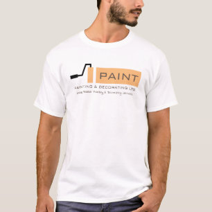 Cream Paint Roller, Painter & Decorator Advert T-Shirt