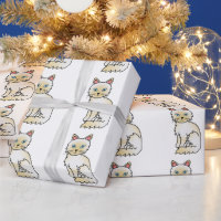 Cream Point Birman / Ragdoll Cute Cat Pattern