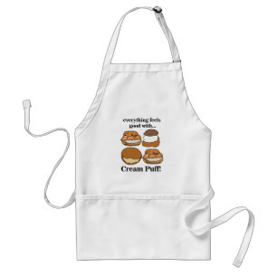 Cream Puff Food Dessert  Standard Apron