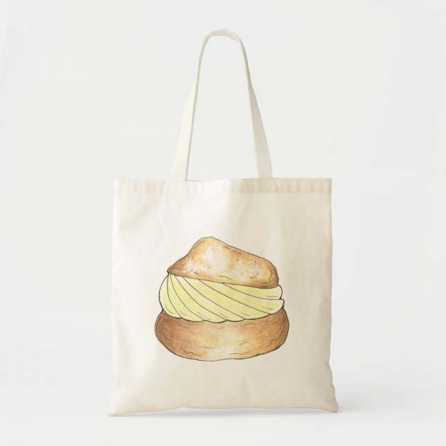 Cream Puff Puffs Creampuff Dessert Foodie Tote (Front)