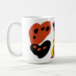 Cream puff valentine's day dance coffee mug