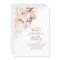 Cream Roses Botanical Pampas Grass Boho Wedding