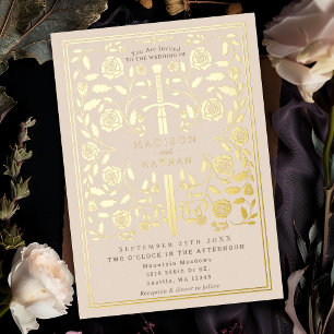 Cream Royal Mediaeval Sword Wedding