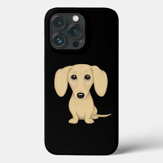 Cream Short Haired Dachshund Case-Mate iPhone Case (Back)