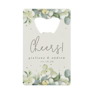 Cream Snowberry+Eucalyptus Winter Wedding Mini