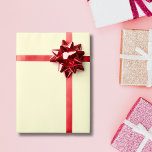 Cream Solid Colour | Classic | Elegant Wrapping Paper<br><div class="desc">Cream Solid Colour | Classic | Elegant | Trendy | Stylish | Gift</div>