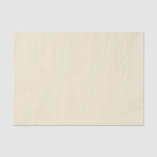 Cream Solid Colour Tissue Paper