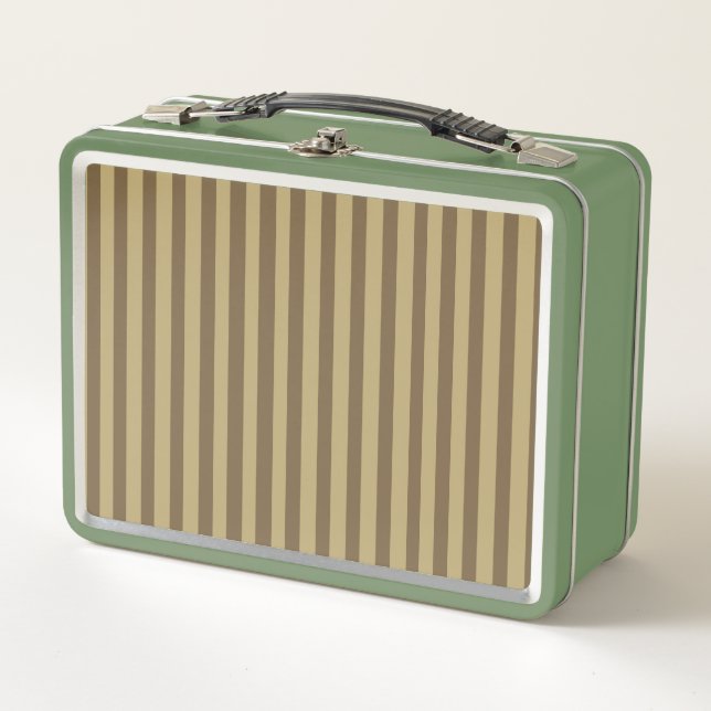 Cream Tea Metal Lunch Box (Front)