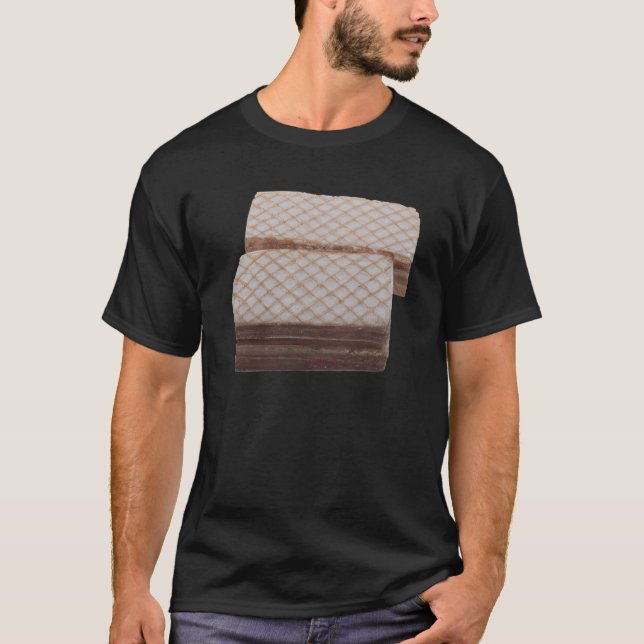 Cream Wafer Cookies T-Shirt (Front)