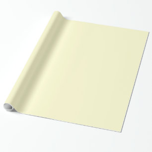 Cream Wrapping Paper