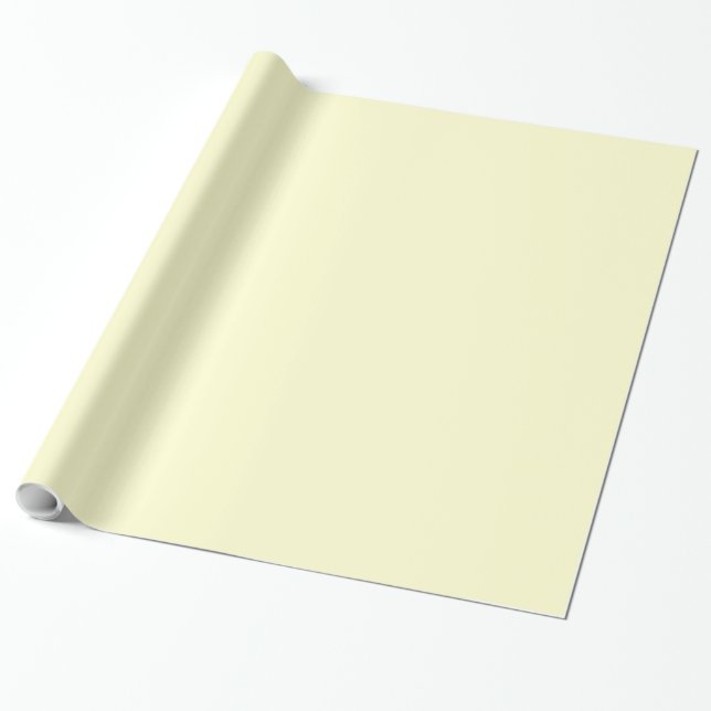 Cream Wrapping Paper (Unrolled)