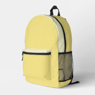 Cream-Yellow Backpack 