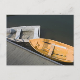 Creamsicle Boats Postcard