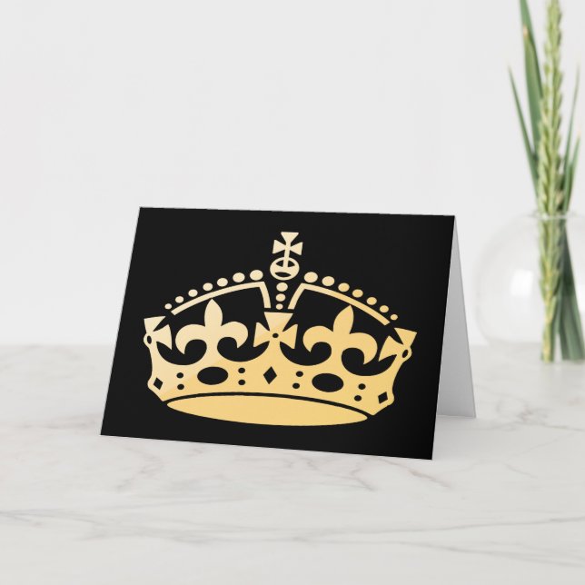 Creamsicle Jubilee Crown Card (Front)