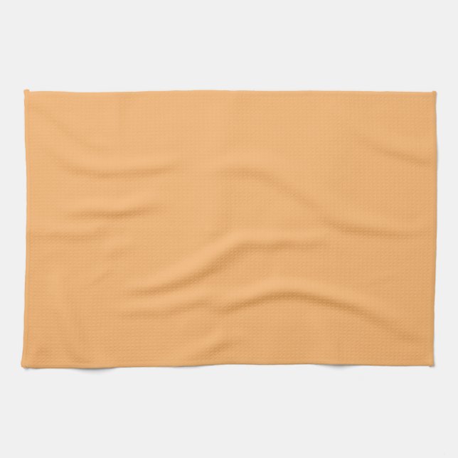 Creamsicle Orange Tea Towel (Horizontal)
