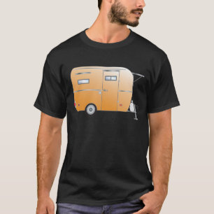 "Creamsicle" The Boler Travel Trailer T-Shirt