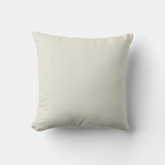 Creamy Beige Solid Colour Cushion