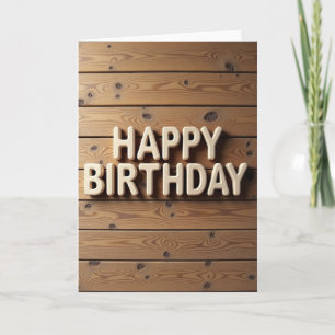 Creamy Birthday Joy Card
