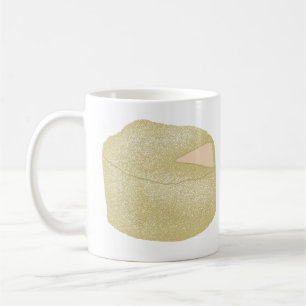 Creamy Brie Cheese Wedge Gourmet Gift Coffee Mug