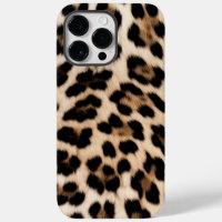 Creamy Brown Black Leopard  