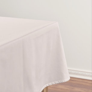 Creamy Coconut Neutral Solid Colour Print Tablecloth