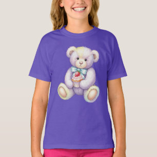 Creamy cupcake Teddy by Natasha Us T-Shirt