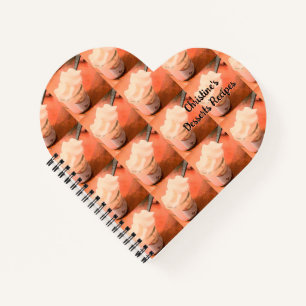 Creamy Dessert Customisable Notebook
