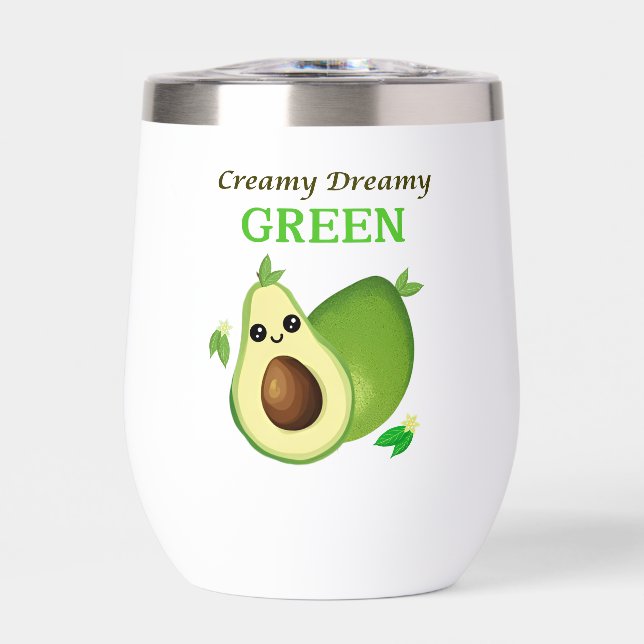 Creamy. Dreamy. Green. (Front)