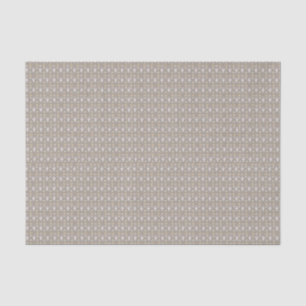Creamy Latte Elegant Ditsy Floral Tissue Paper