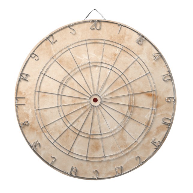 Creamy Marble Texture Dartboard (Front)
