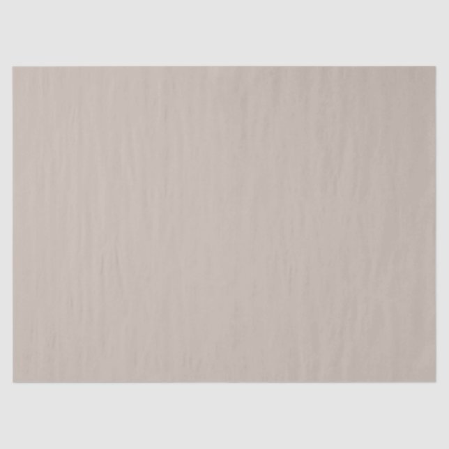 Creamy Mushroom Solid Colour Tissue Paper (Front)