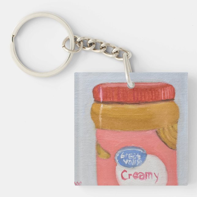 Creamy Peanut Butter Key Ring (Front)