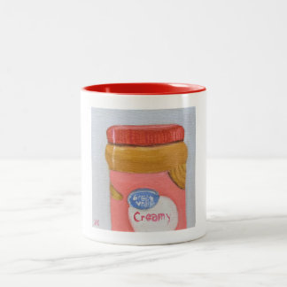 Creamy Peanut Butter Two-Tone Coffee Mug