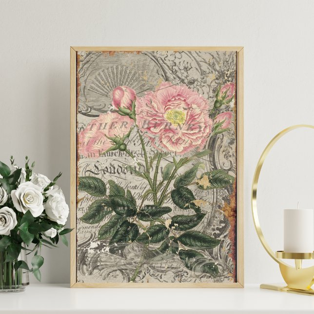 Creamy-Powder Rose Decoupage Tissue Paper (Creator Uploaded)