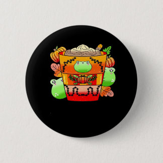 Creamy Pumpkin Spice Latte Season 6 Cm Round Badge