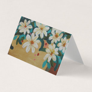 Creamy white flowers